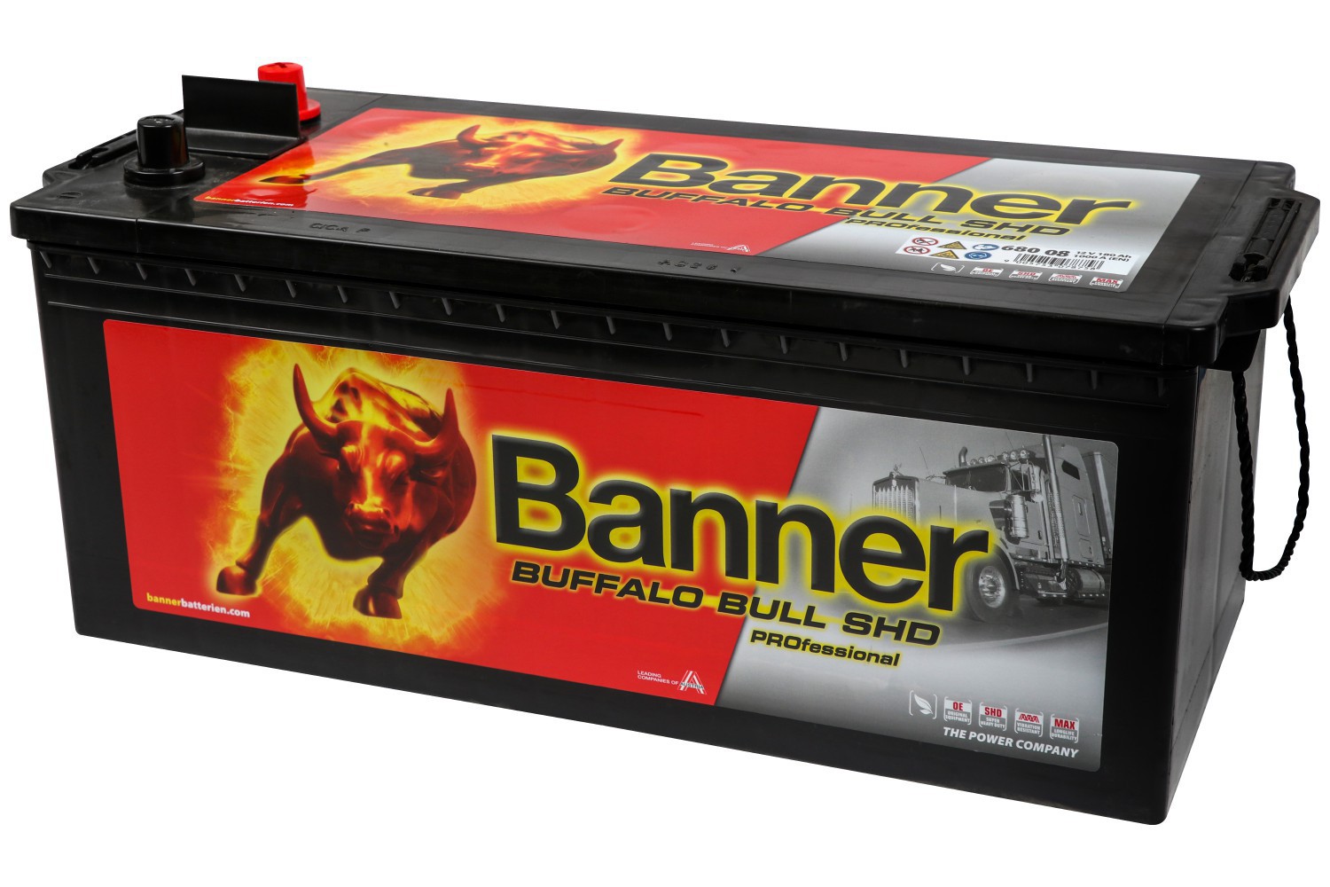 АКУМУЛЯТОРНА БАТАРЕЯ BANNER НА РІДКОМУ ЕЛЕКТРОЛІТІ ВИКОРИСТОВУЮТЬСЯ ДЛЯ ЗАПУСКУ ПОРШНЕВИХ ДВИГУНІВ 12V 180AH 1000A BUFFALO BULL